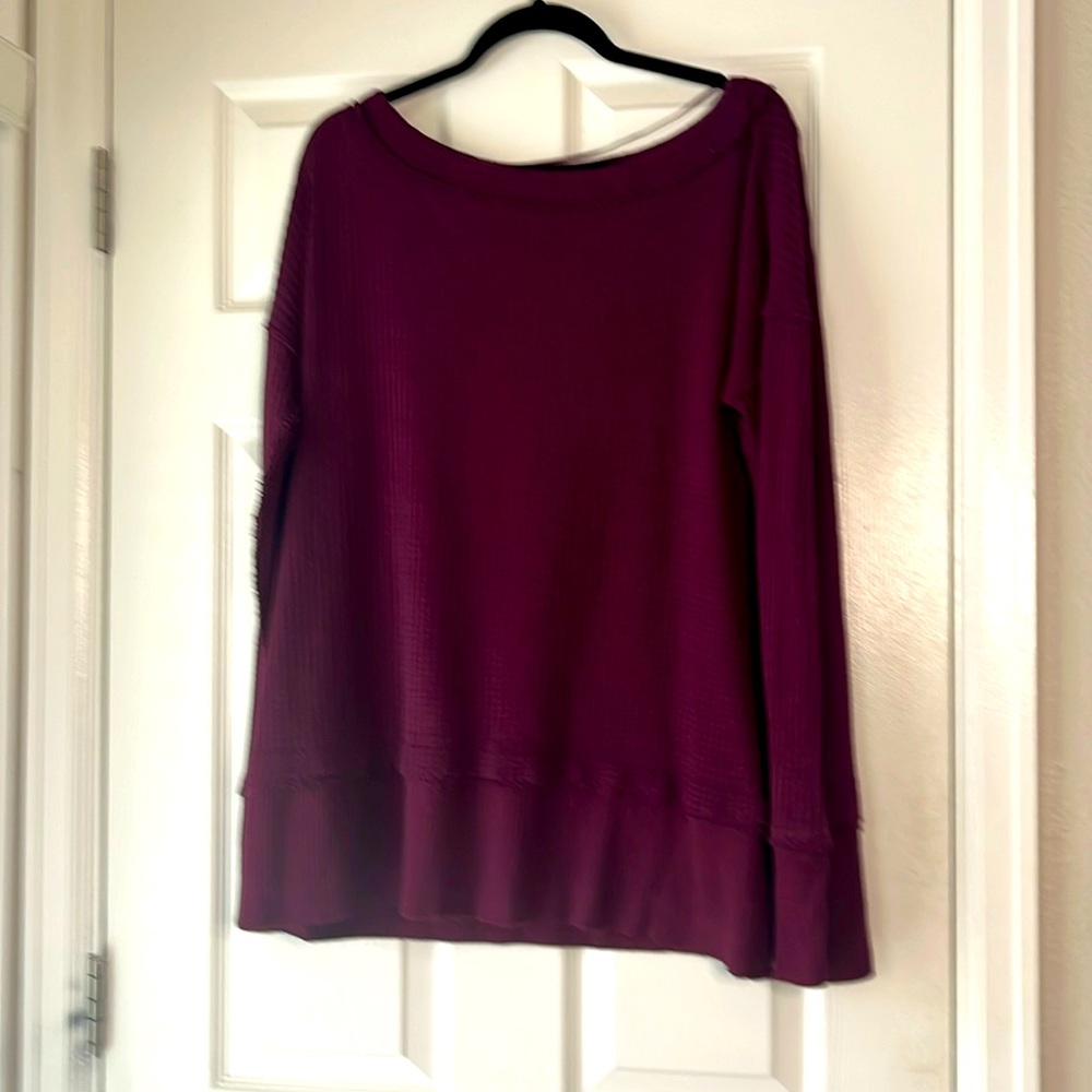 We The Free (Free People) maroon tunic - size small. Great condition